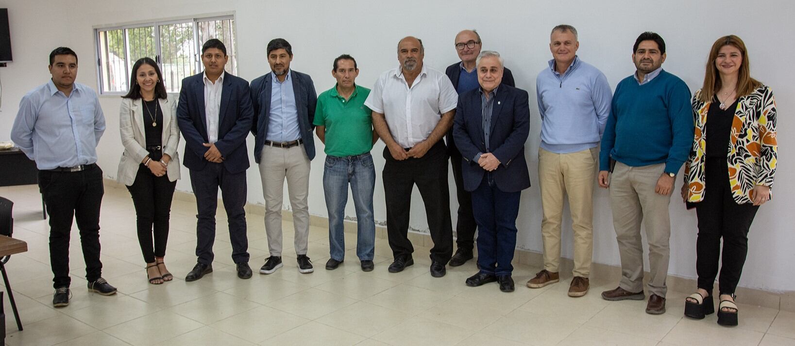 El equipo del programa "Escuela de Oficios" recibió en la ETHA al secretario de Gestión Educativa del Ministerio de Educación provincial, Federico Medrano, y al administrador de Ledesma,  Federico Gatti.