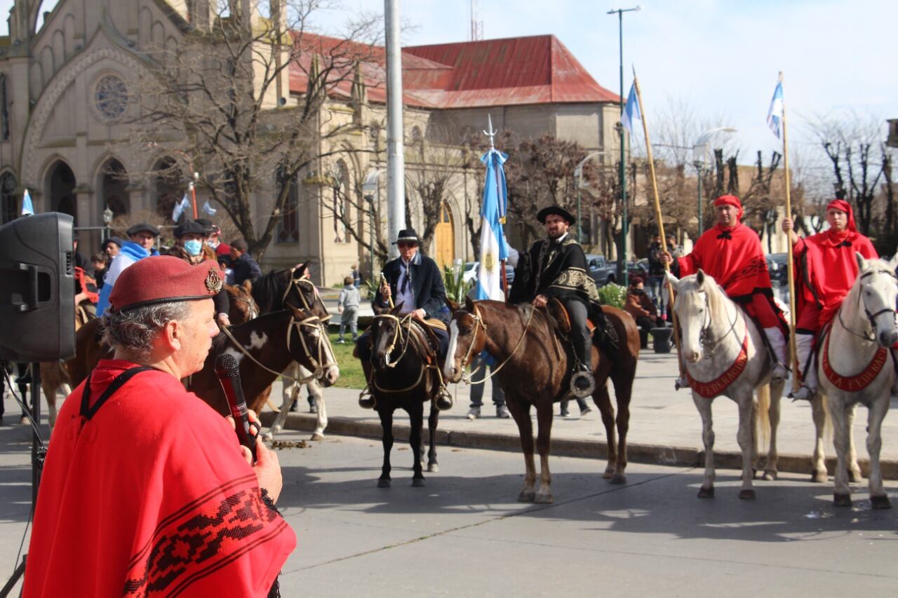 Acto Oficial del paso a la Inmortalidad del General San Martín en Tres Arroyos