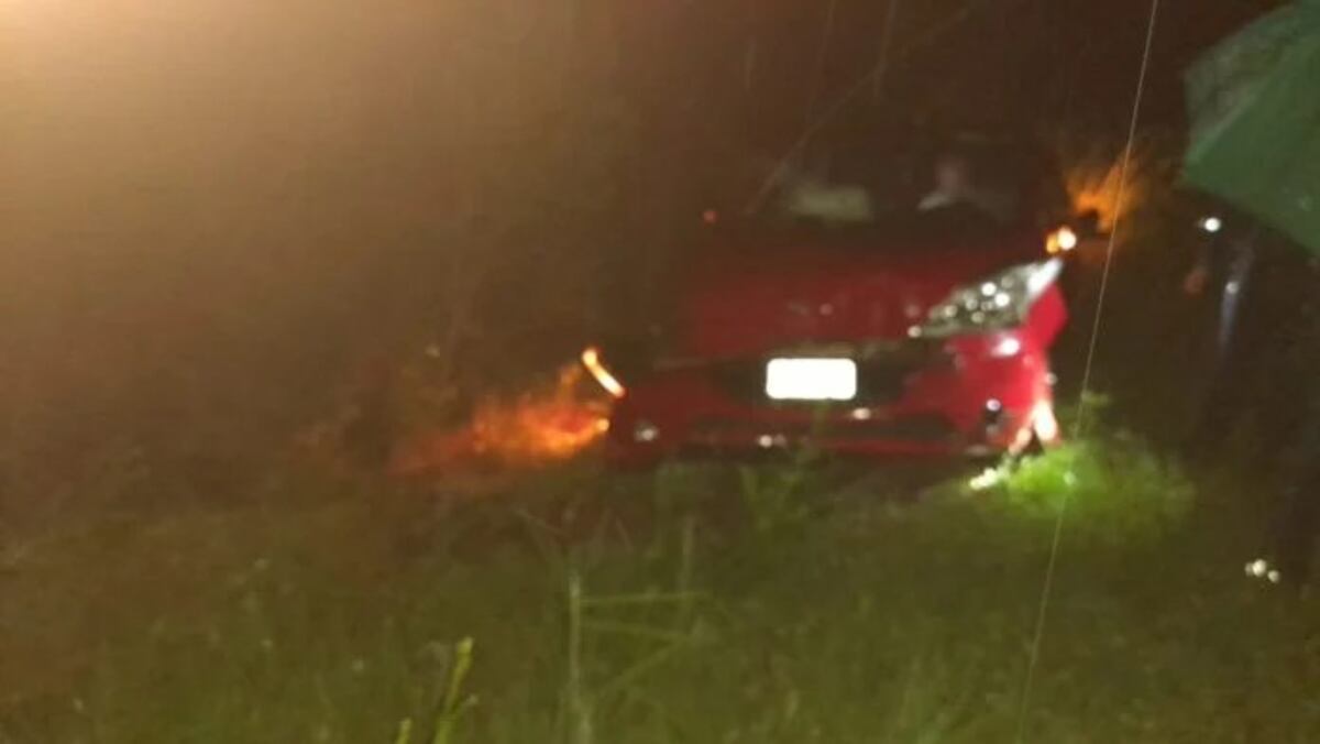 Despiste en Colonia Alberdi dejó dos heridos