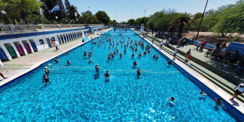 ¿Calor? En Córdoba hay piletas municipales muy accesibles para refrescarse en medio de la ciudad. (Foto: Municipalidad de Córdoba)