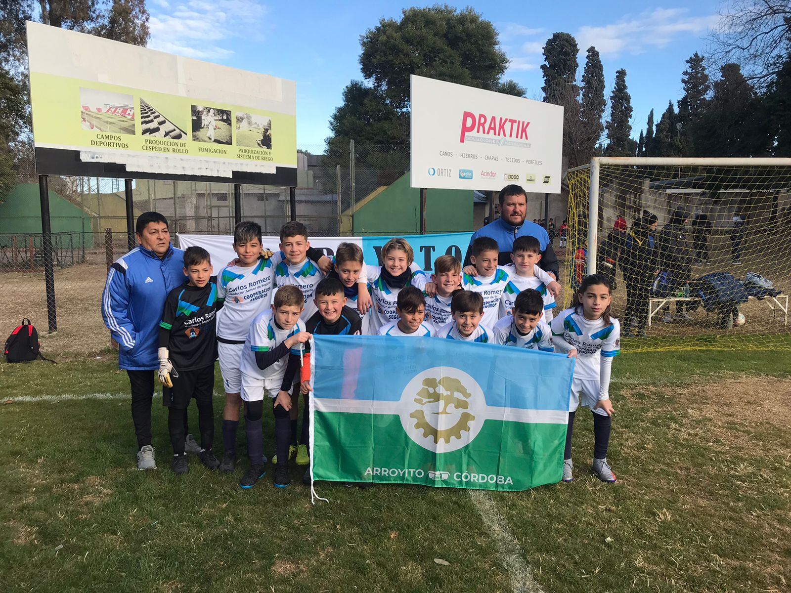 Futbol Infantil Arroyito en Torneo Canal 12