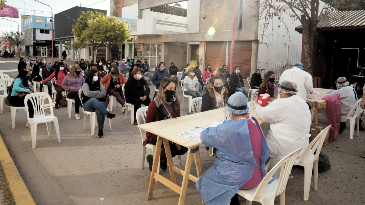 Testeo masivo en Arroyito