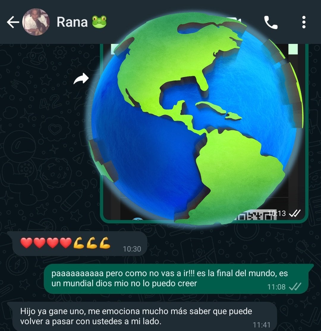 La respuesta de Daniel a su hijo, explicando el por qué de su decisión.