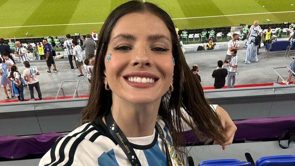 La China Suárez festejó el triunfo argentino desde México y fue ovacionada: “La China LaLaLaLa”