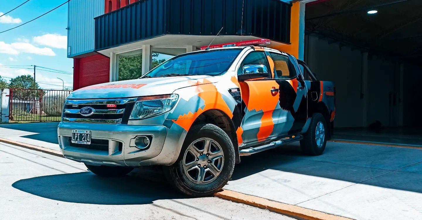 Nueva unidad liviana Bomberos Voluntarios Arroyito