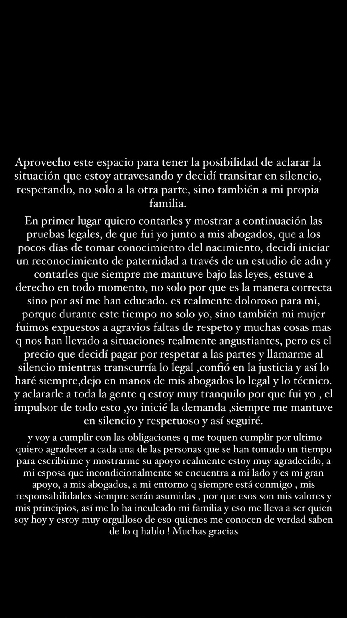 Facundo Farías y Abril, su ex novia, cruzaron acusaciones