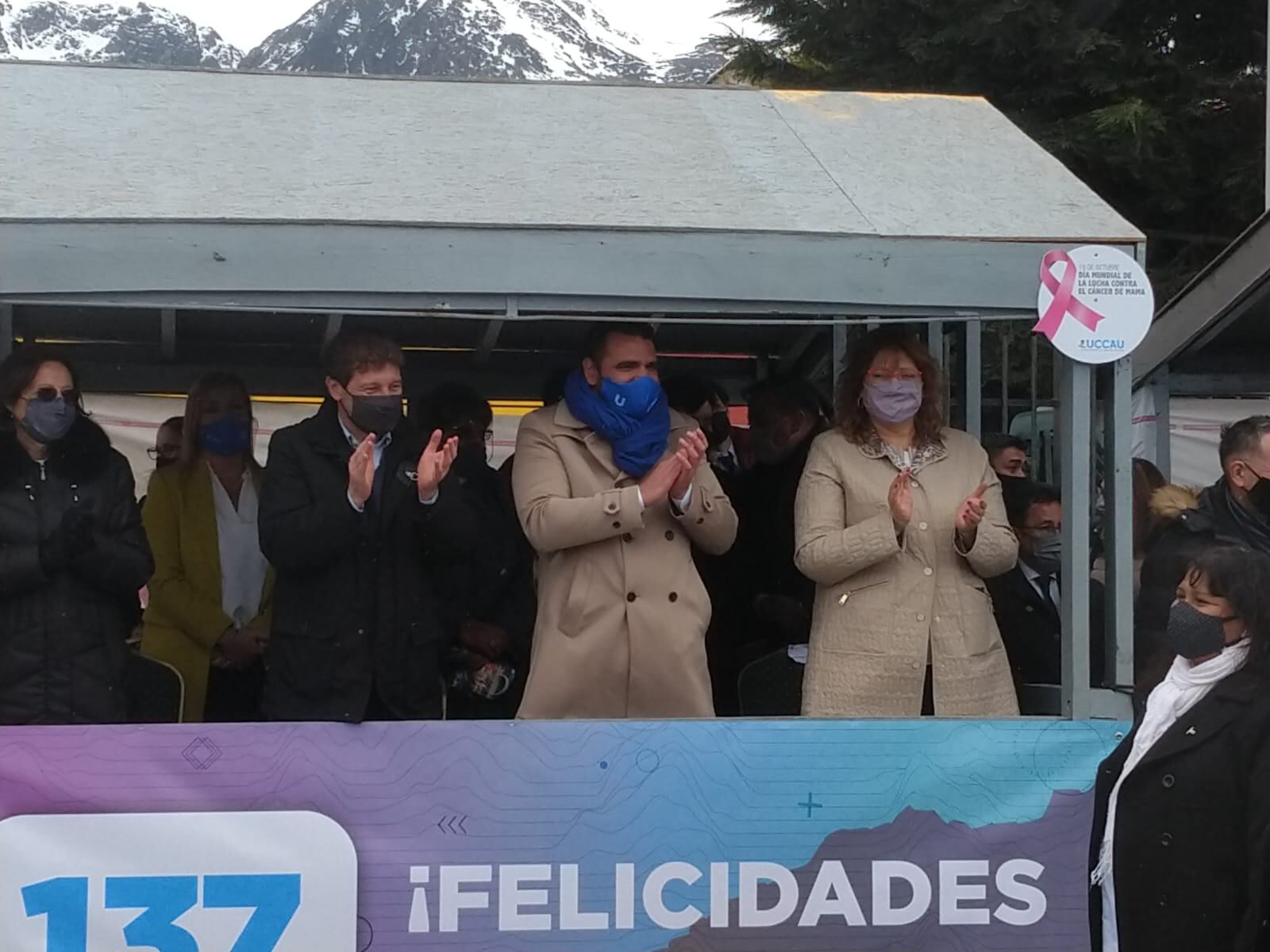 Imágenes del desfile del Aniversario Nº 137 de la ciudad de Ushuaia