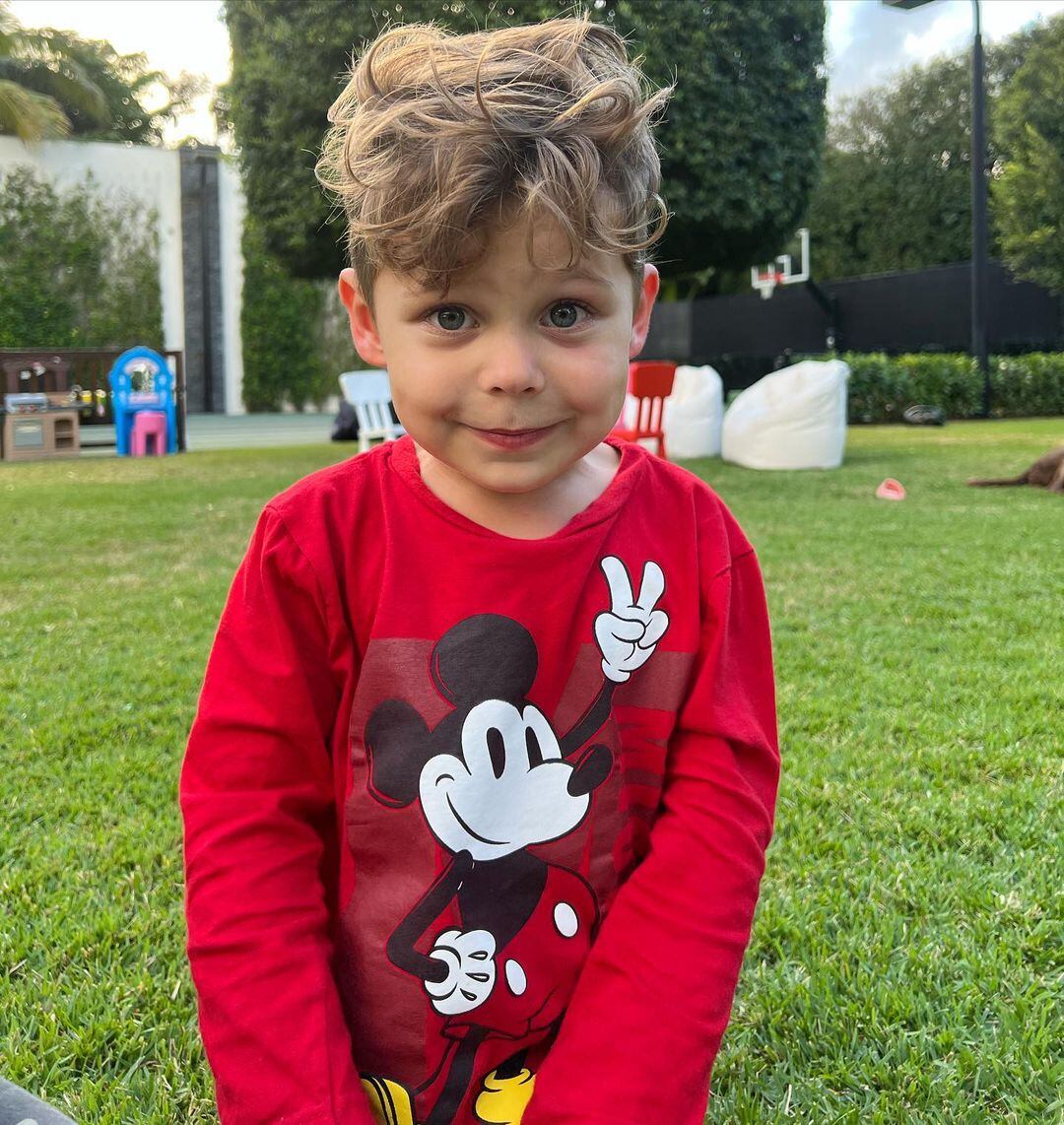 Nicholas, el hijo mayor de Enrique Iglesias y Anna Kournikova