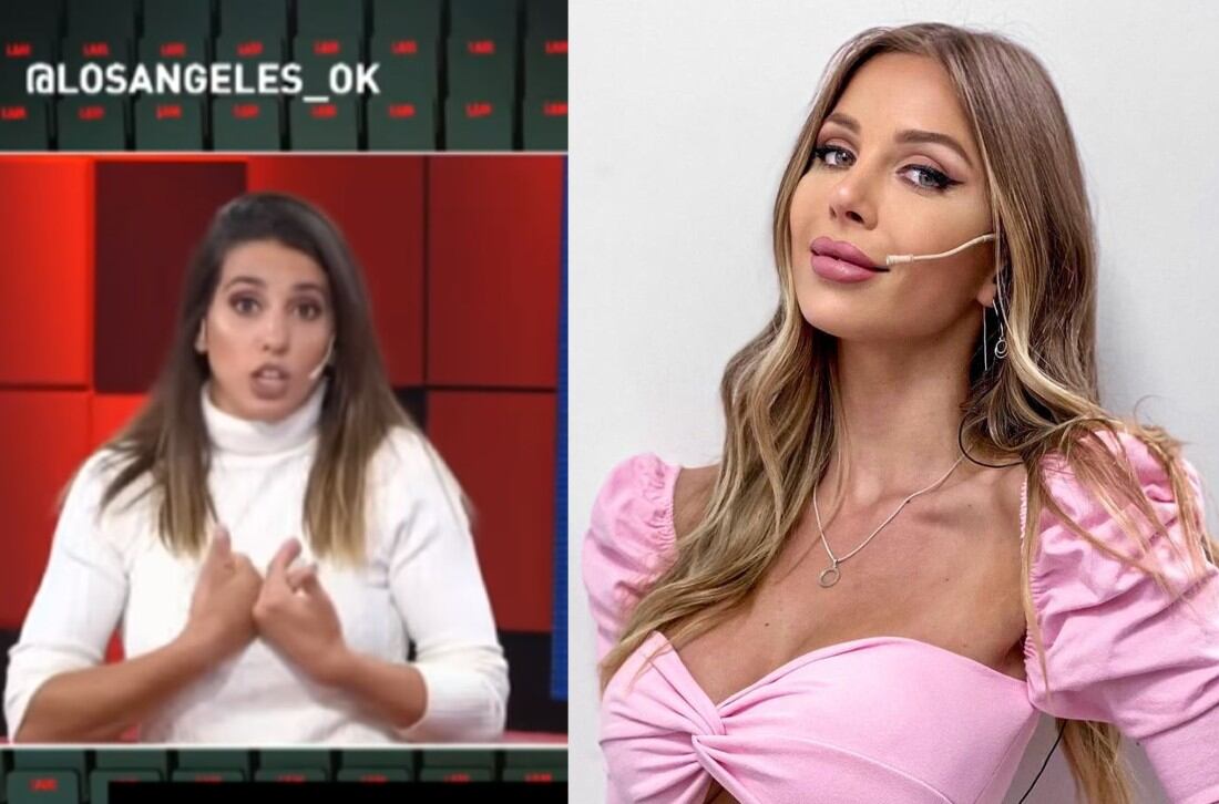 Cinthia Fernández le dio con todo a Romina Malaspina (Captura de pantalla).