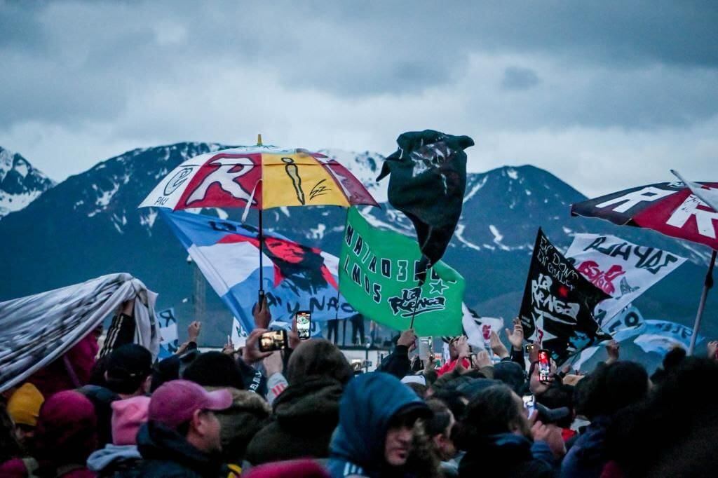 El recital de La Renga dejó en Ushuaia más de 2000 millones y se emplearon a 600 personas