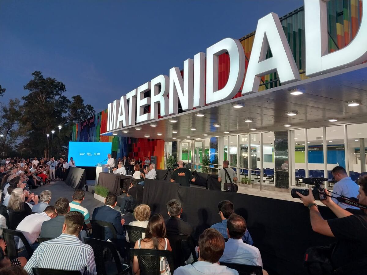 Gabriela Barbás habló tras la inauguración del Maternidad Provincial de Córdoba