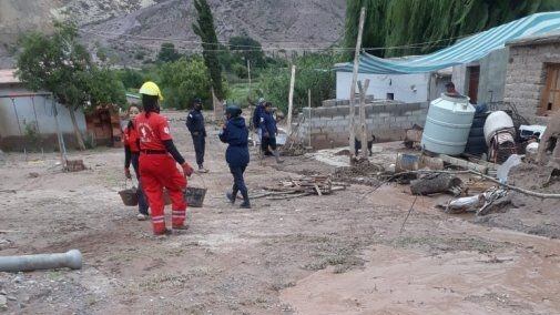 Lluvias y tormentas con granizo, como las que se pronosticó para las próximas horas, afectan en la temporada estival a pobladores de la Quebrada de Humahuaca y la Puna.