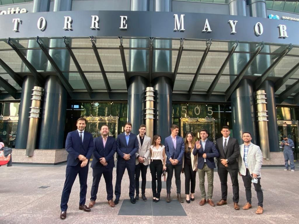 Una mendocina entre los argentinos que participan del Congreso Iberoamericano de Jóvenes Empresarios en México.