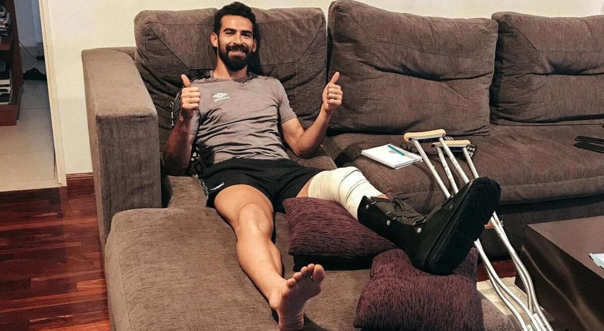 Josué Ayala fue operado con éxito tras la rotura de ligamentos de rodilla