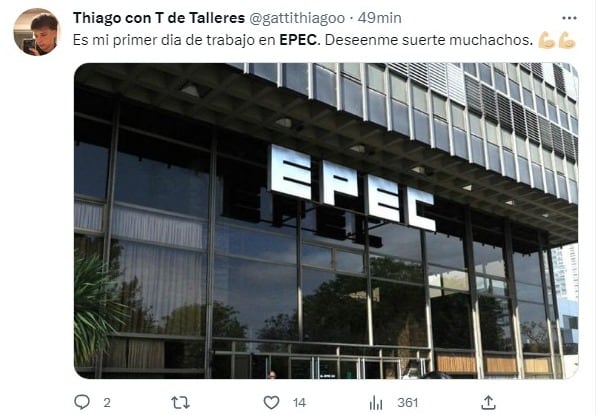 Epec fue foco de memes en las redes sociales.