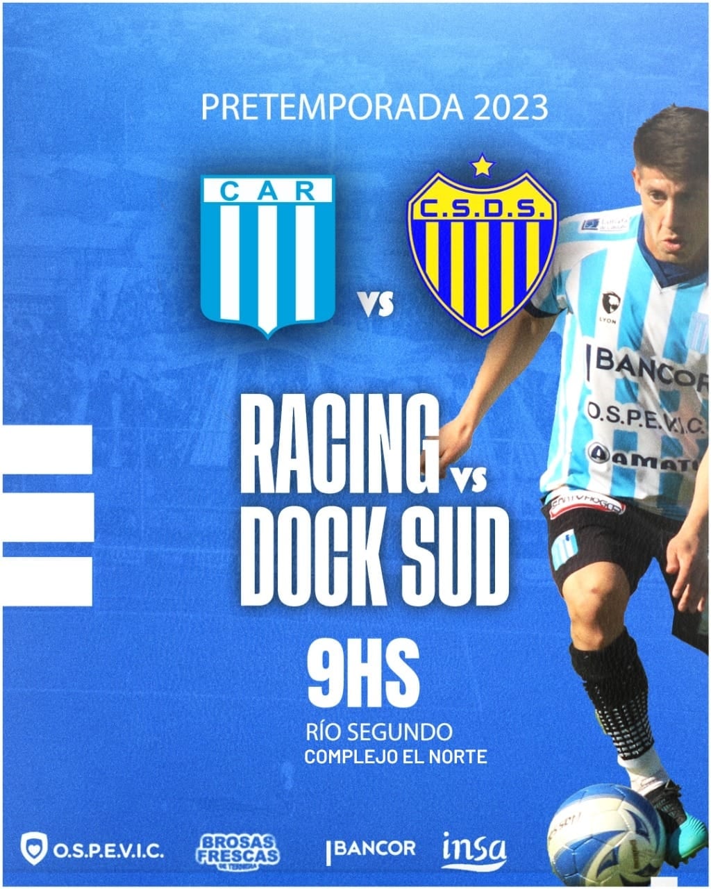 Racing jugará un amistoso este viernes.