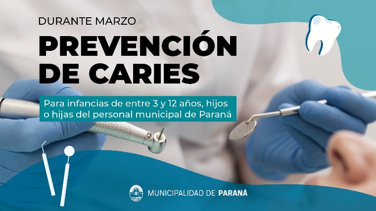 campaña de prevencion de  caries para hijos de empleados municipales.