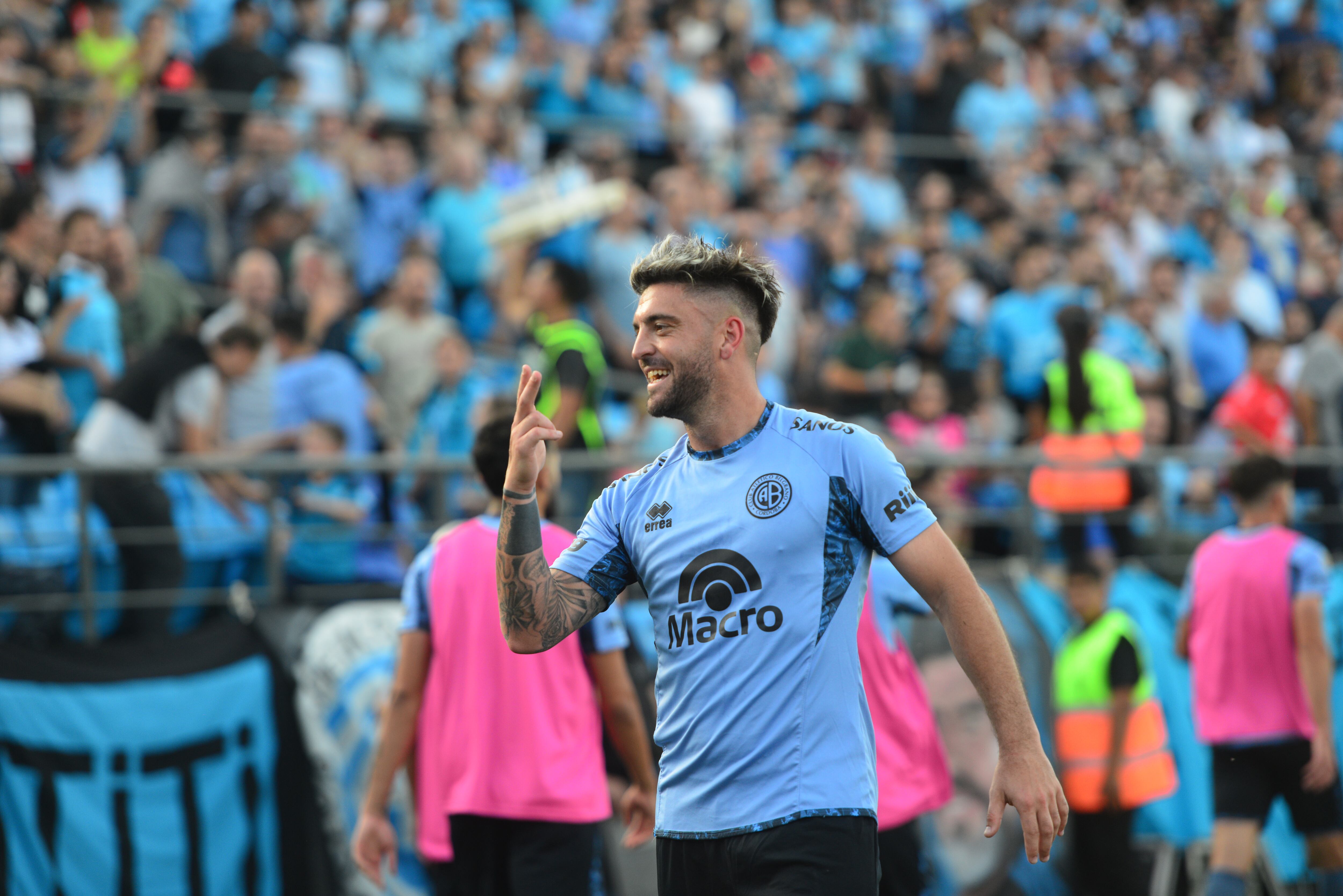 Partido Belgrano vs Platense en Alberdi. Alejandro Rébola. Foto Javier Ferreyra