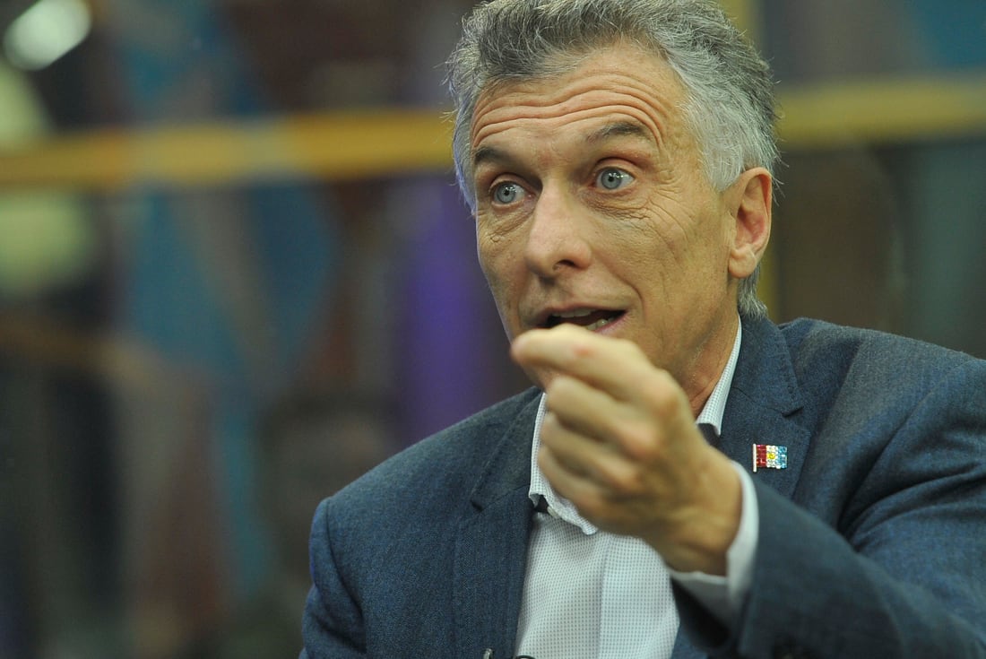 El expresidente Mauricio Macri