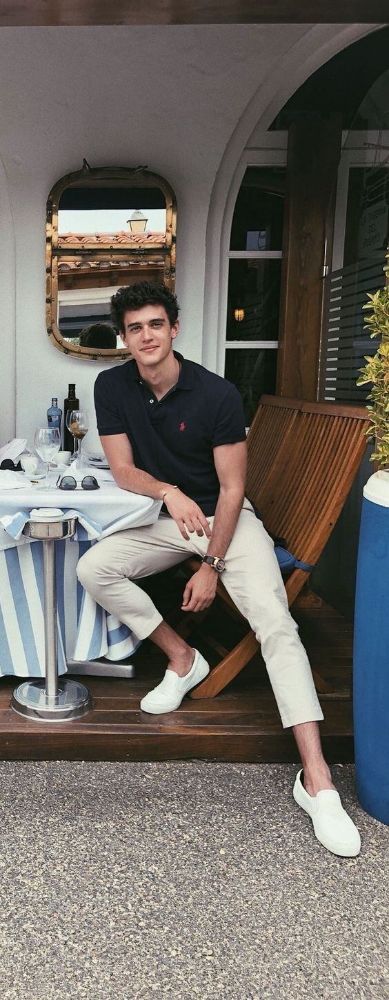 Así es el estilo preppy en hombres.