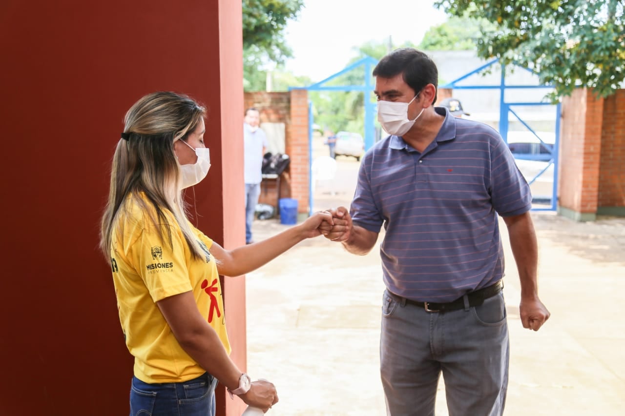 Elecciones 2021: el intendente de Eldorado, Fabio Martínez, emitió su voto.