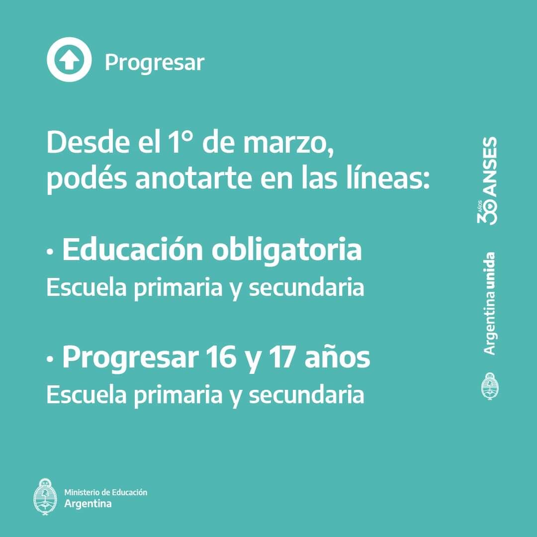 Plan FinEs y Programa Progresar