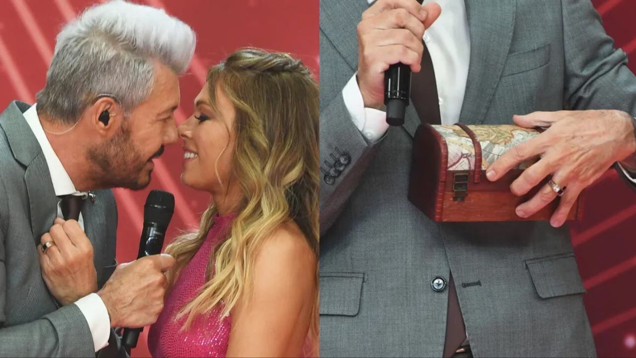 El regalo hot que le hizo Coki Ramírez a Marcelo Tinelli con una dedicatoria picante: “Te quiero abajo”. / Foto: Gentileza