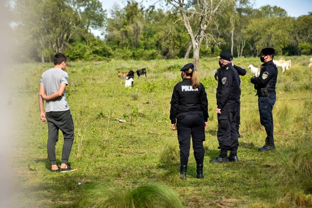 Operativos rurales: aumentan en todo el territorio provincial. Policía de Misiones