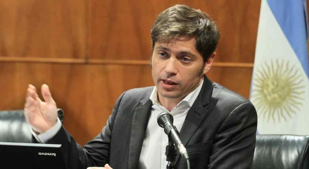 Axel Kicillof, gobernador bonaerense. (Archivo/La Voz)