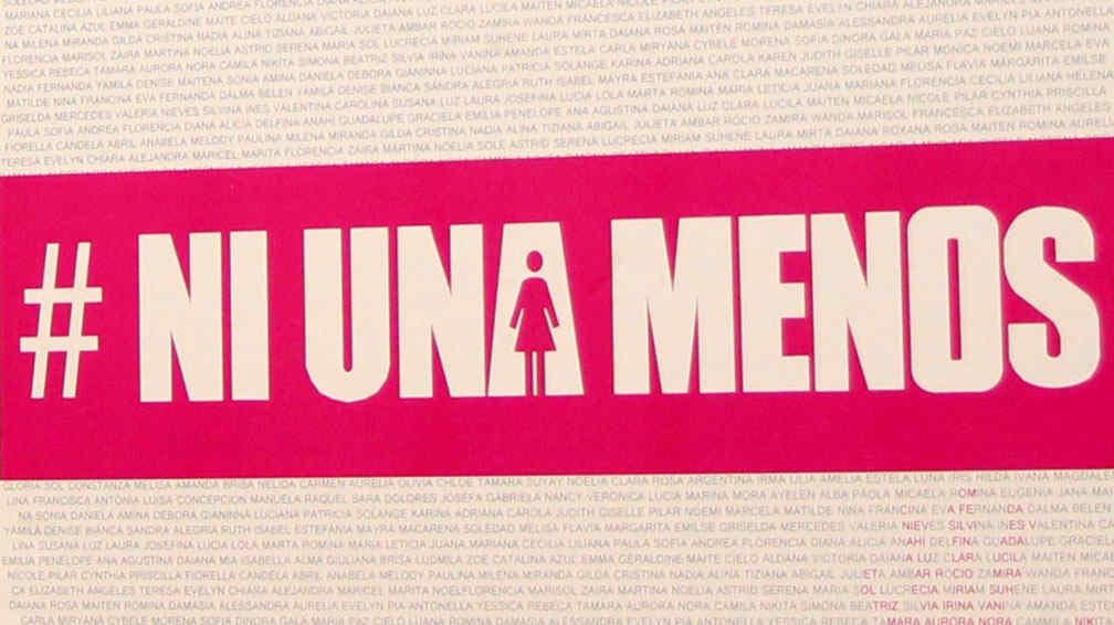 "Ni una menos", el movimiento feminista.