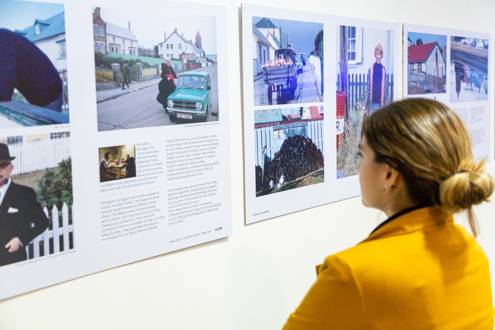 Exponen muestra y presentación del libro “Malvinas. Cuatro viajes -1982-2022″