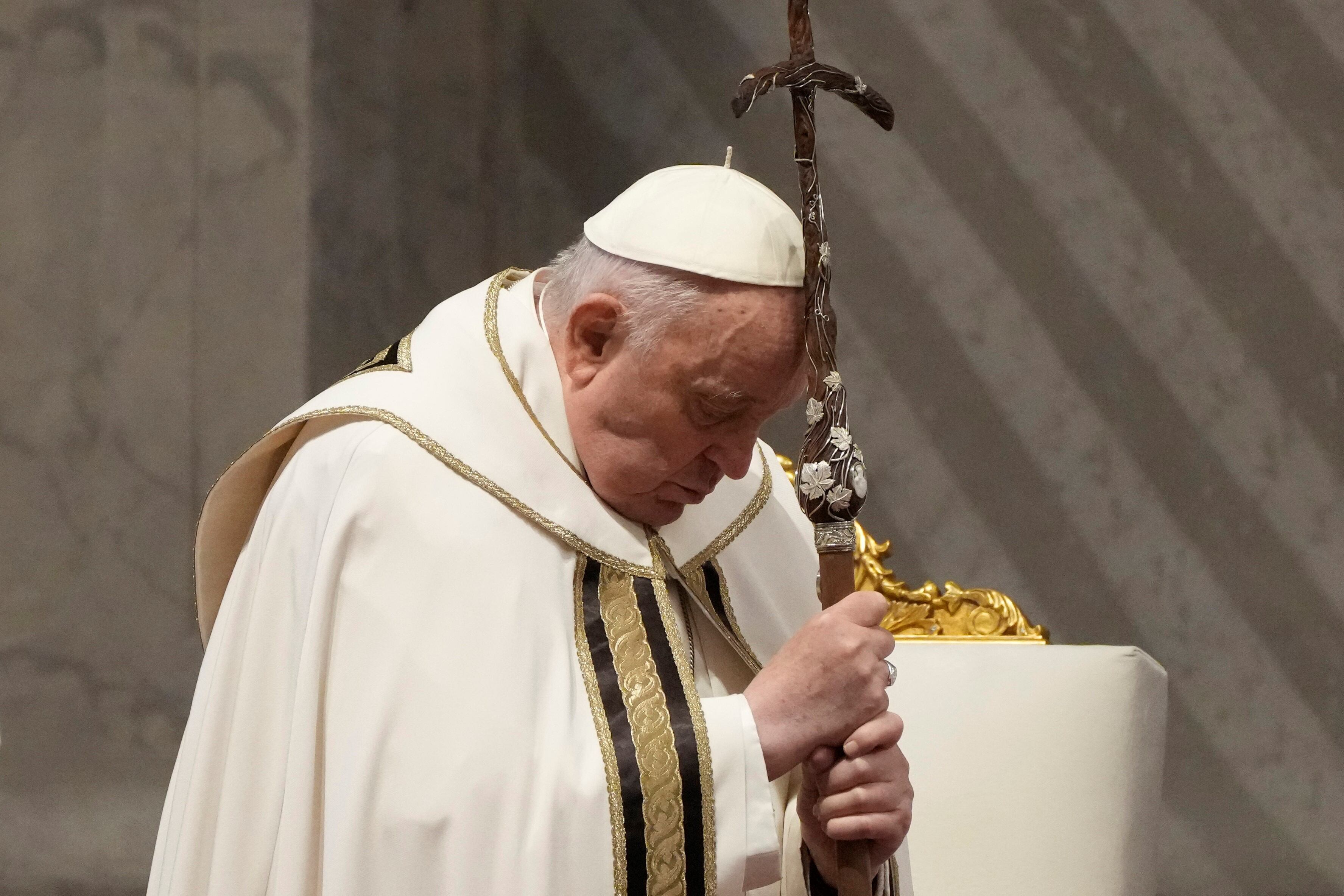 Las frases más destacadas del Papa sobre las guerras. Foto: AP/Gregorio Borgia