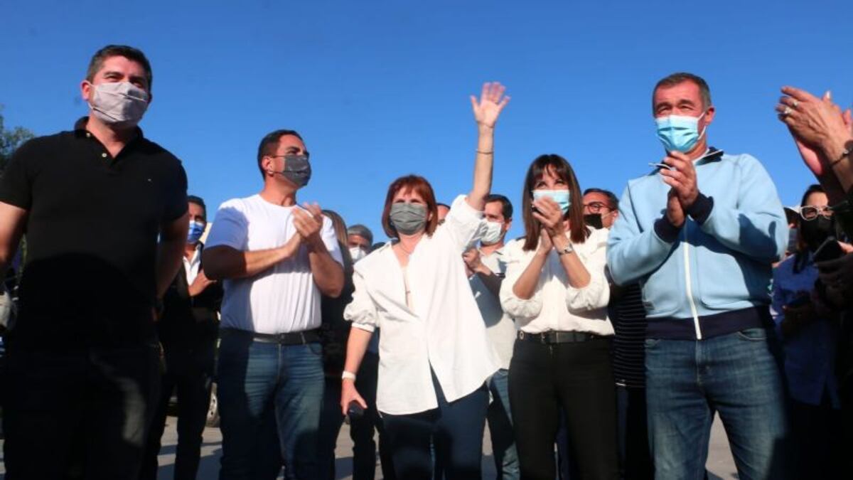 Patricia Bullrich acompañó a los precandidatos sanjuaninos y otra vez apuntó contra Alberto Fernández