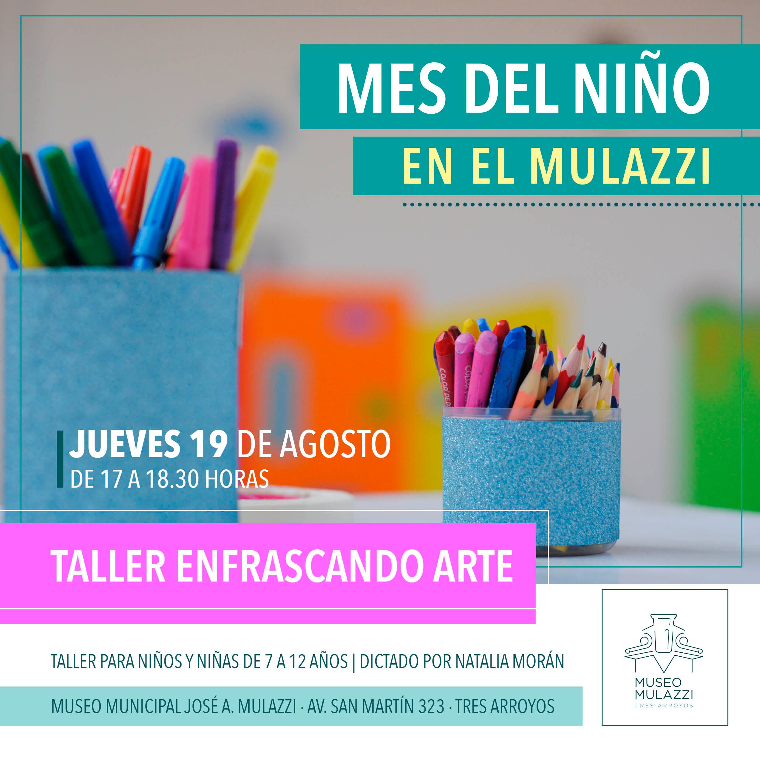 Talleres por el Mes del Niño en el Museo Mulazzi