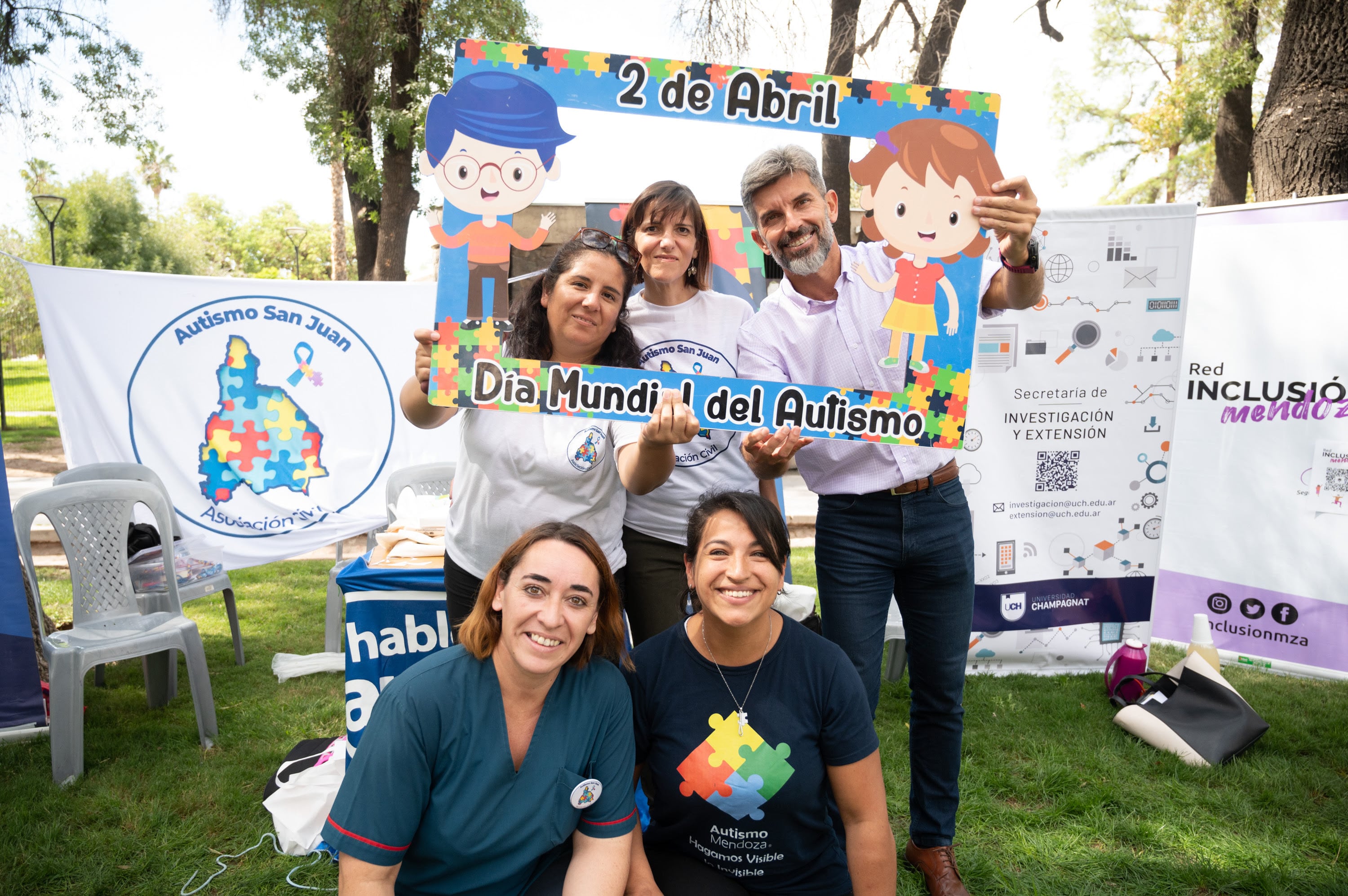 Se realizó la primera Expo Ciudad Inclusiva en el parque O'Higgins, Mendoza.