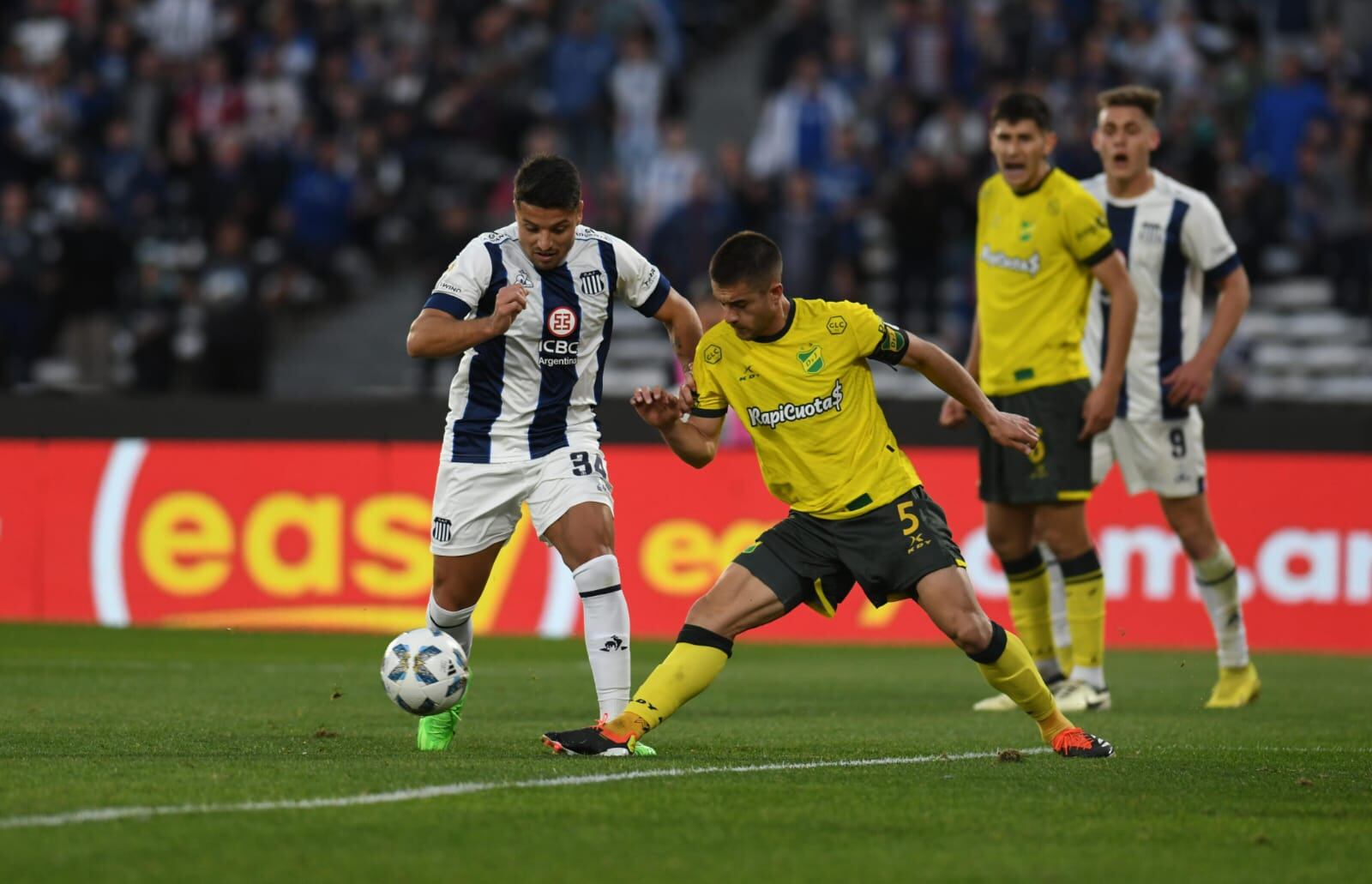 Sebastián Palacios tuvo su estreno en su tercer proceso en Talleres, ante Defensa en el Kempes. (Facundo Luque / La Voz)