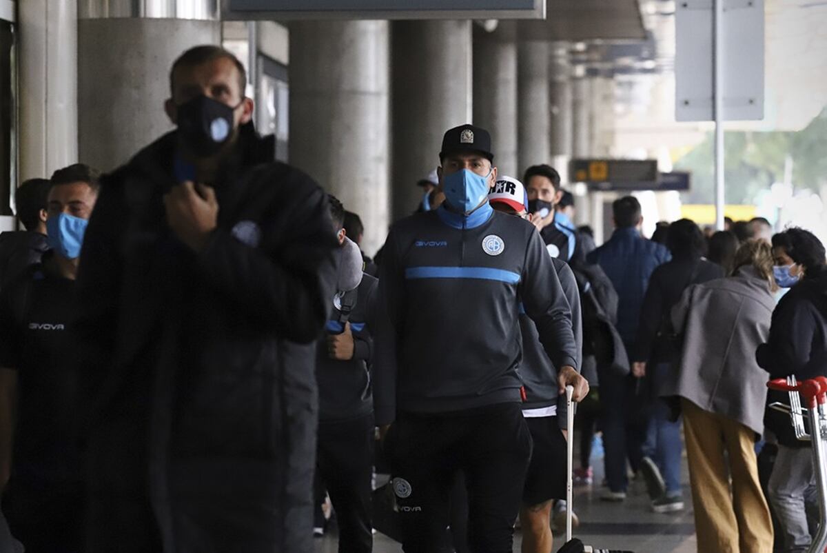 Lista de concentrados de un Belgrano que va con dos cambios