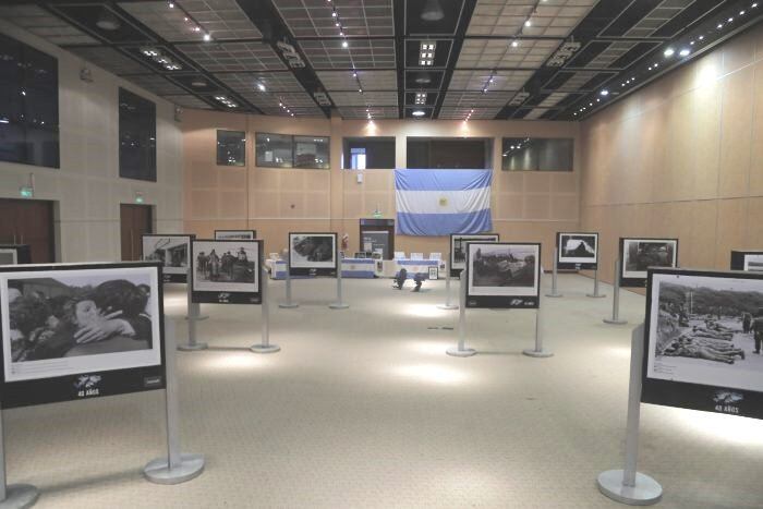 La muestra Malvinas, retrato de un sentimiento, estará en el Centro de Congresos de San Rafael hasta el martes 25.