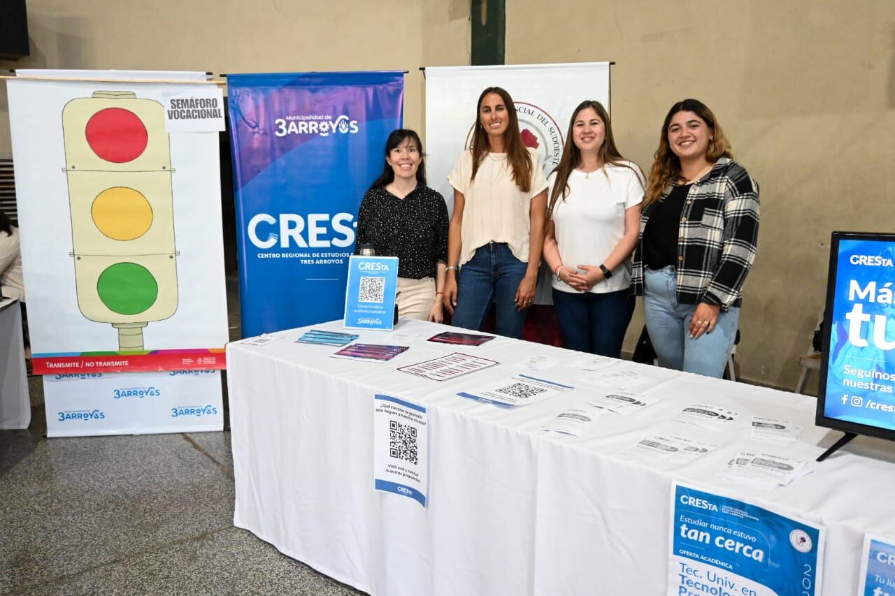 El CRESTA y la Dirección de Juventud presentes en la muestra de Carreras 2025