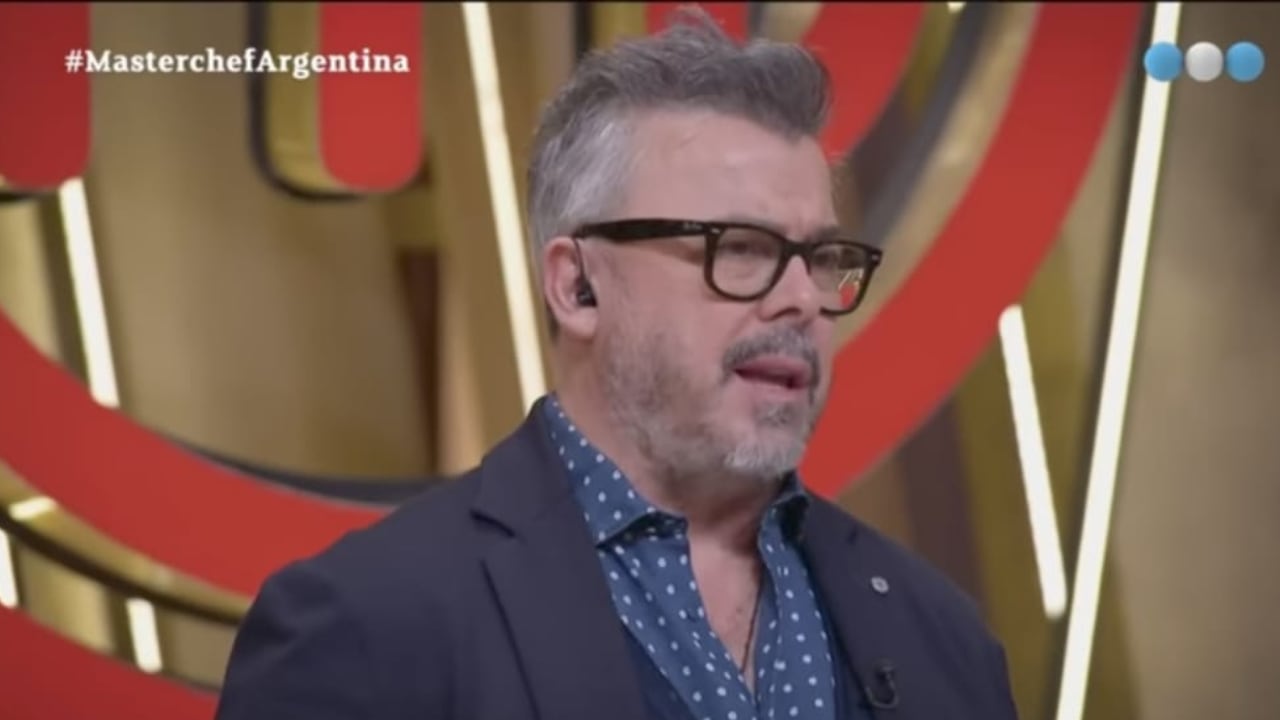 Donato de Santis quedó decepcionado con el plato de Rodrigo