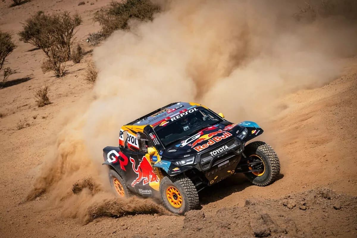 Seth Quintero. El estadounidense ganó la primera etapa con Toyota.