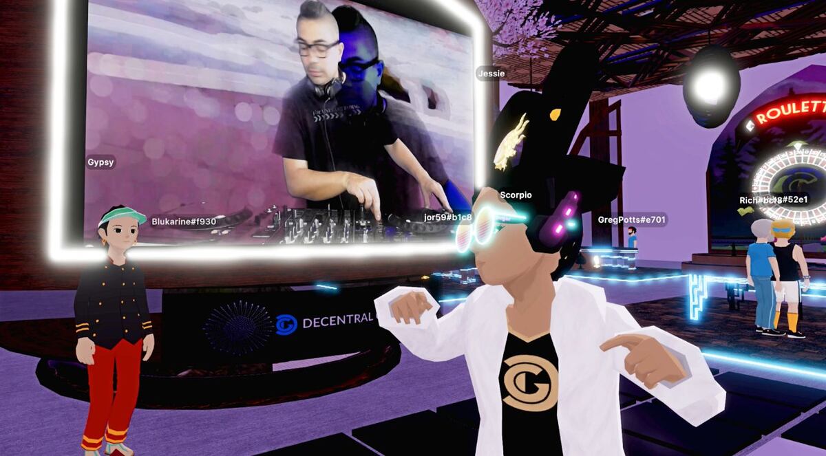 Un Unicornio argentino cripto albergará la primera discoteca virtual de Decentral Games