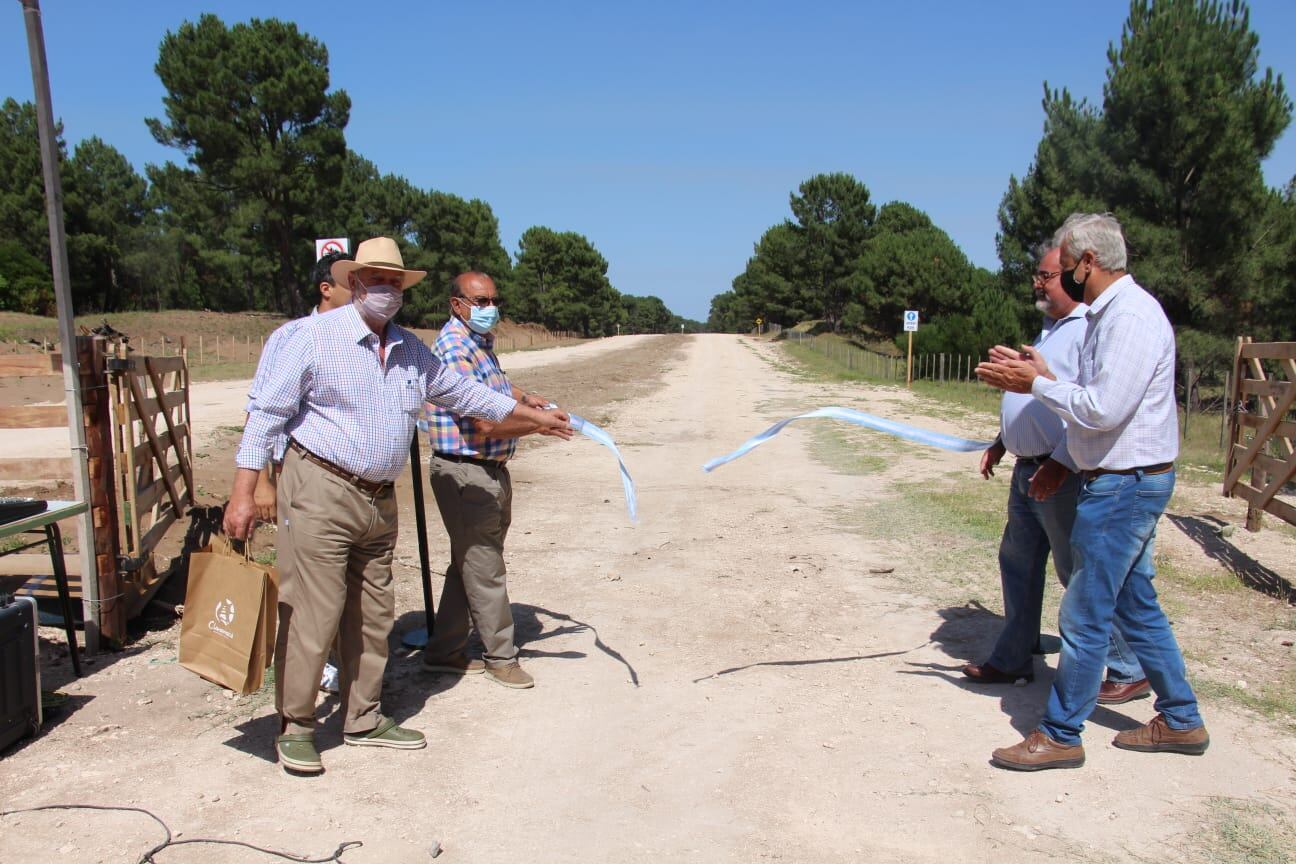 Quedó inaugurada la nueva bajada de Dunamar