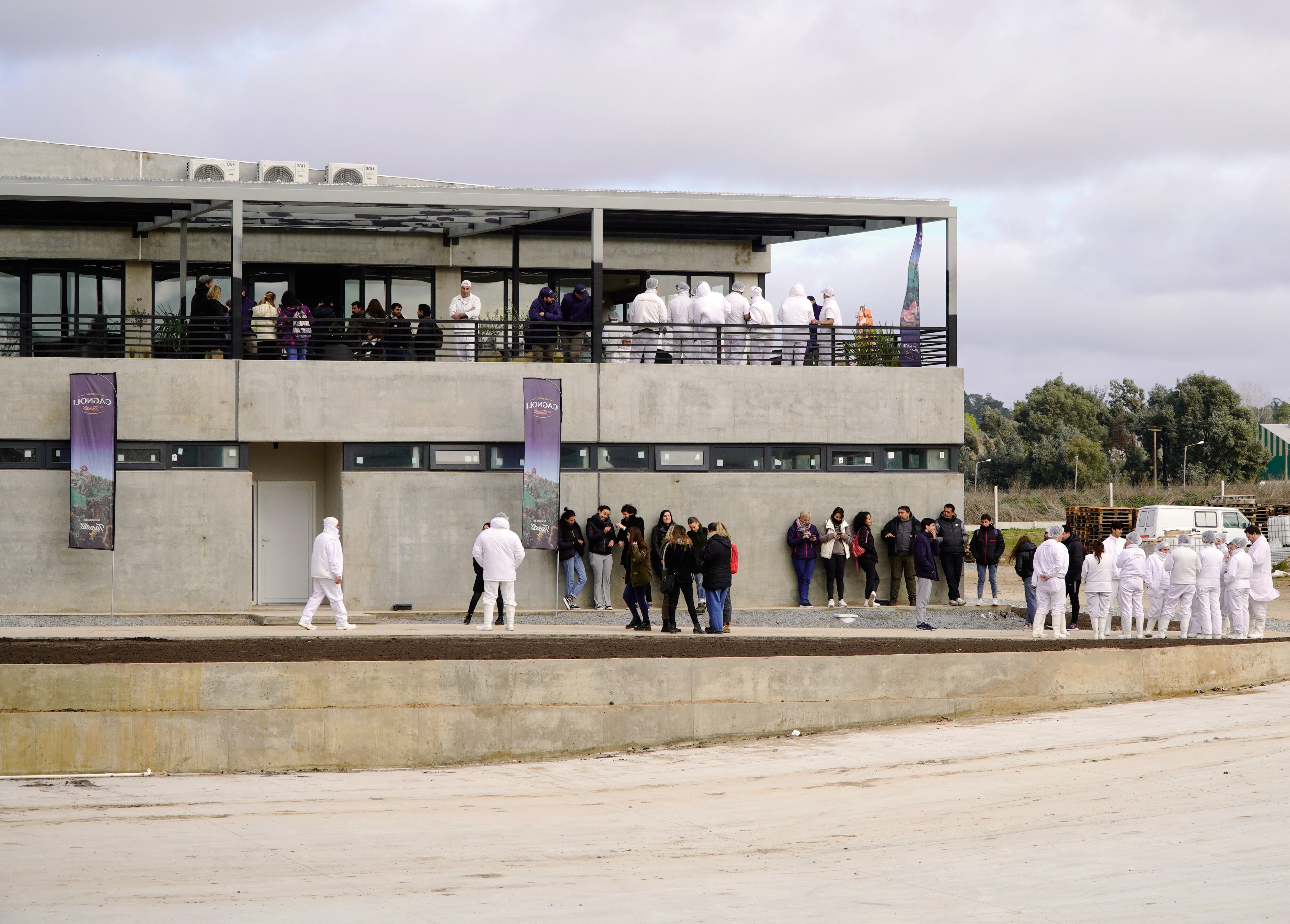 Así fue la inauguración en Cagnoli