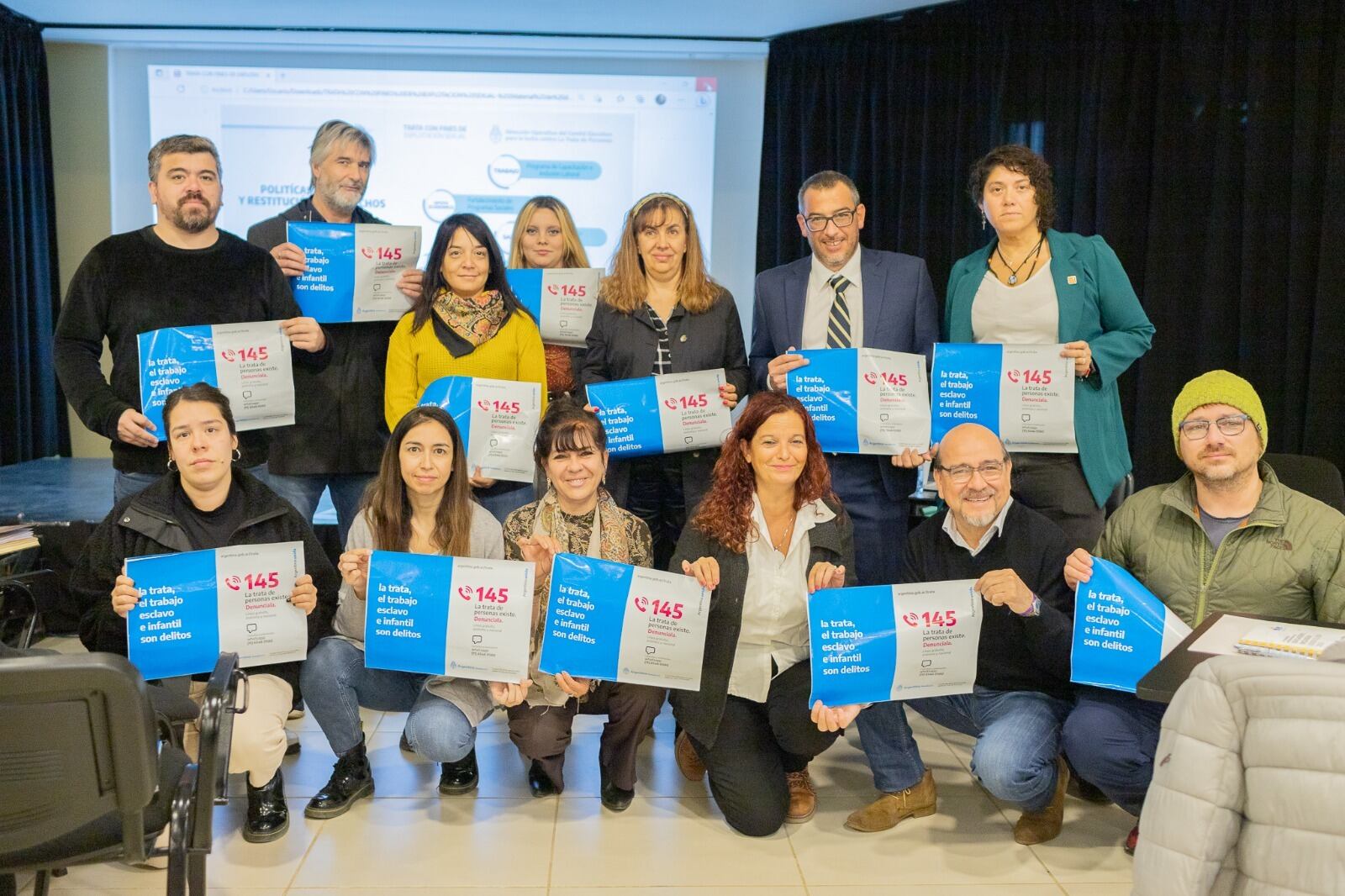 Finalizaron las jornadas de sensibilización sobre trata de personas en Tierra del Fuego