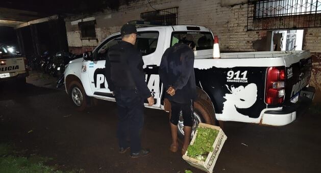 Detienen a un joven tras operativos policiales en Eldorado.