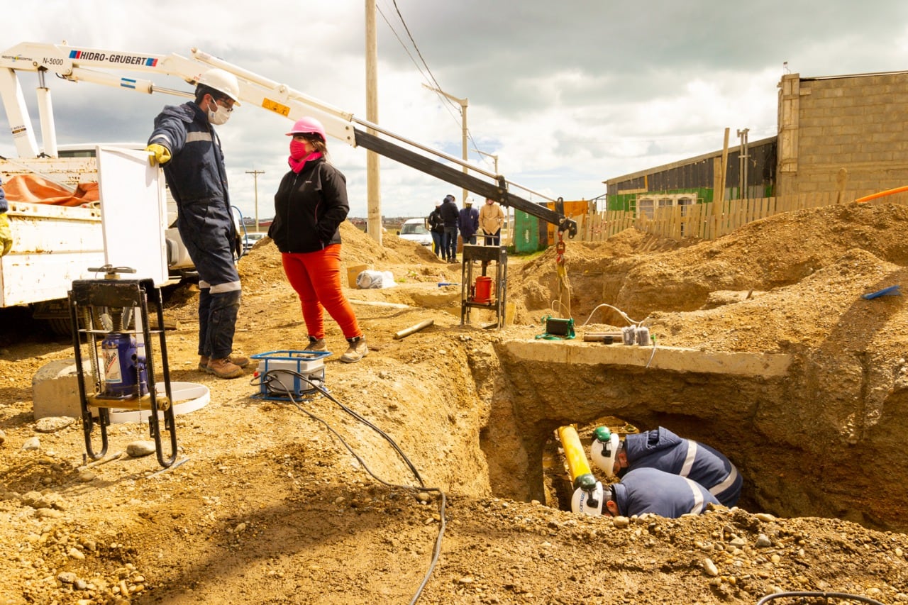 El Gobierno inauguró las obras de gas en el B° Mirador.