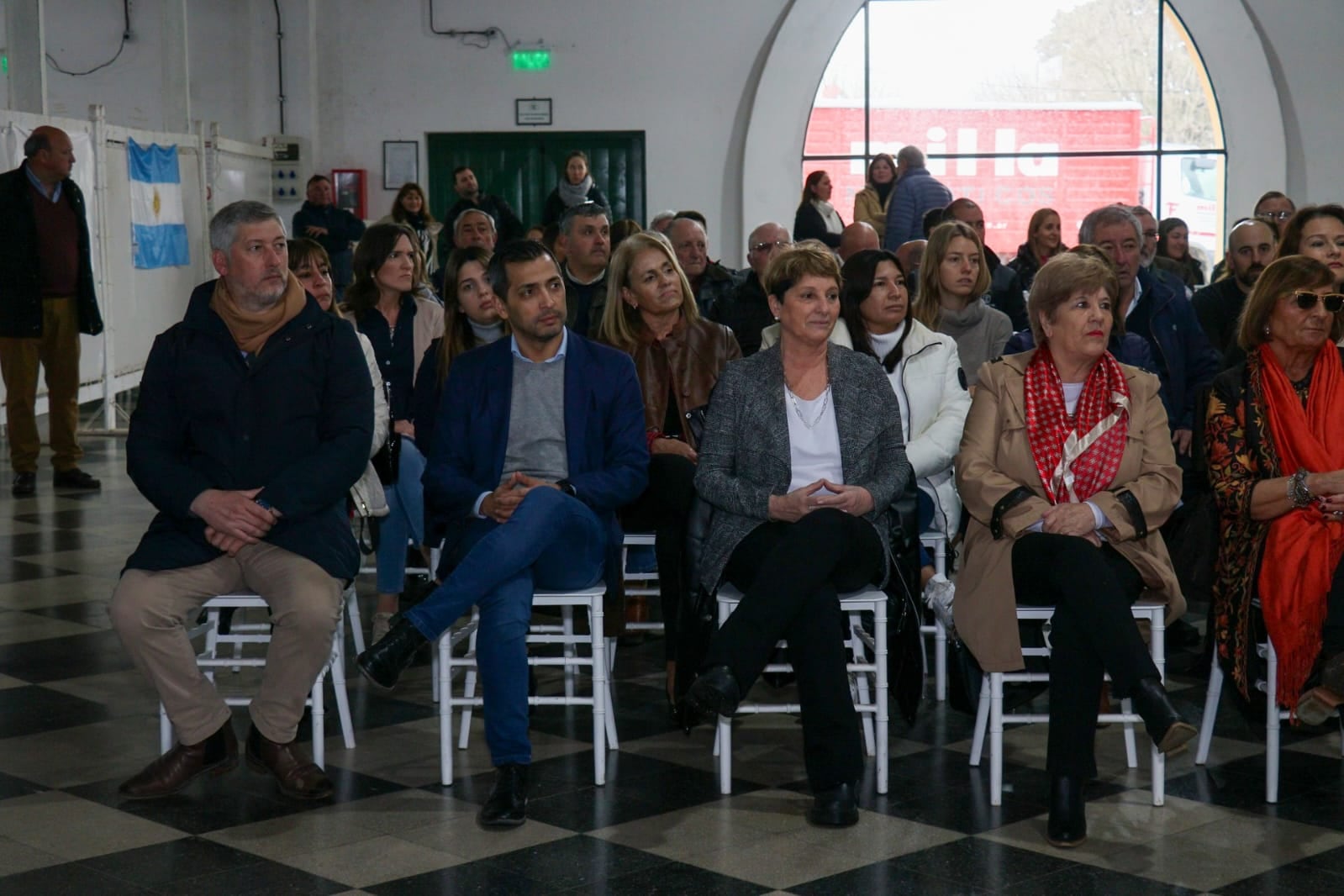 Claudia Cittadino presente en la Exposición Rural