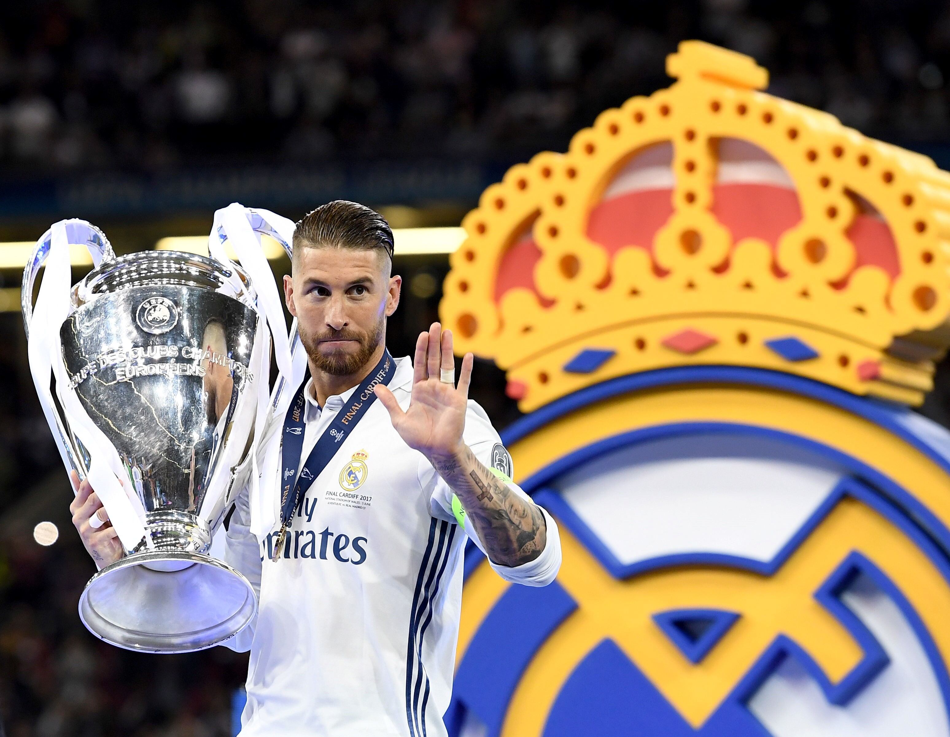 Sergio Ramos se despidió del Real Madrid.