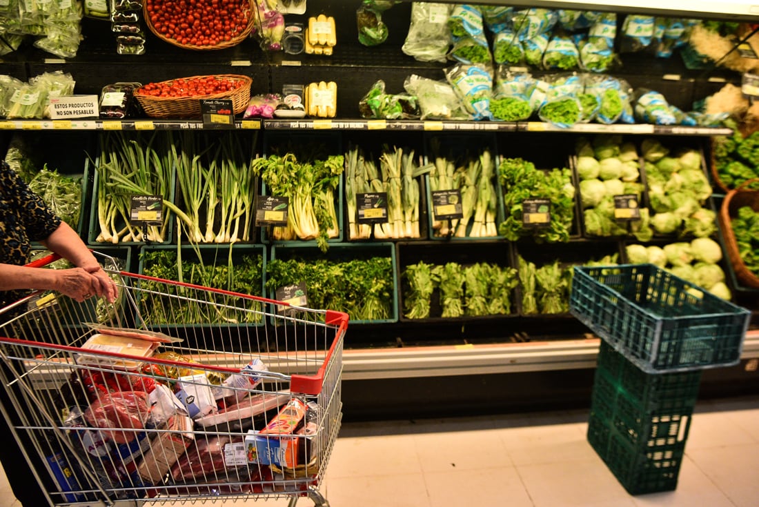 Alimentos en supermercado. (Pedro Castillo)